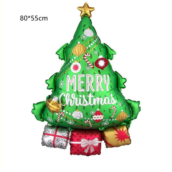 5pcs Christmas Tree Foil Balloon Set Party Supplies Christmas XMAS Decoration