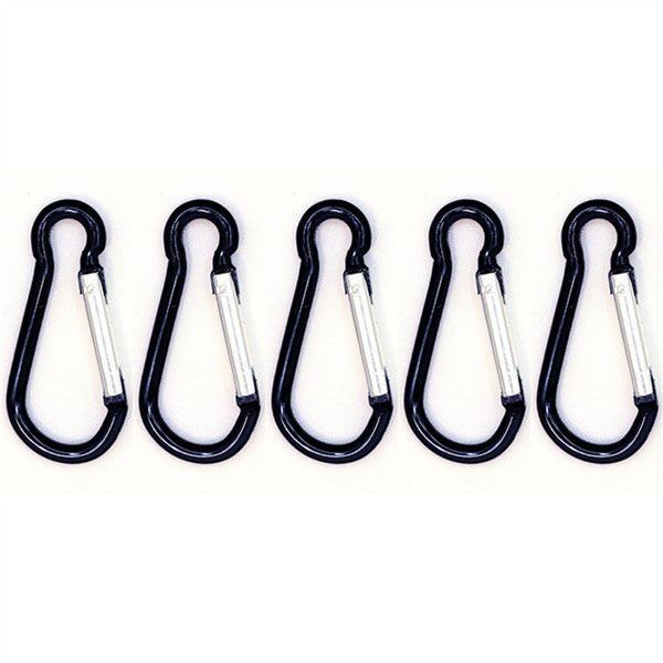 20Pcs Aluminum Alloy Carabiner Clip Clasp Hook Keyring Camping Carabina AU STOCK