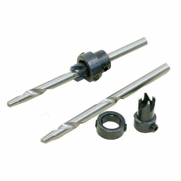 22PCS Countersink Tapered Drill Bit Screw Set Wood Pilot Hole For Woodworking AU