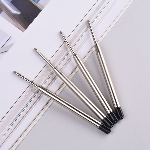 10 x Black Ballpoint Pen Refill/Refills Medium Point Compatible For Parker Pen A
