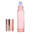 UP 100PCS Glass Roller Bottle Rollerball Gradient Perfume Roll On Ball Essential