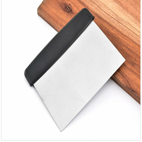 Stainless Steel Dough Scraper Plastic Handle Cake Slicer Pastry Cutter Kitchen A