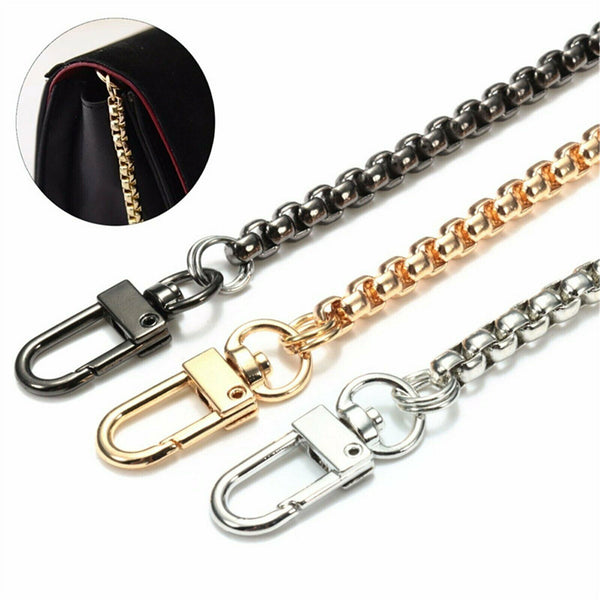1.2M Metal Handbag Shoulder Bag Purse Chain Smooth Replacement Crossbody Strap