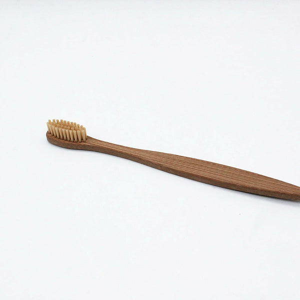 6 Packs Mix Natural Bamboo Toothbrush Medium Bristle Oral Care Environmental AU