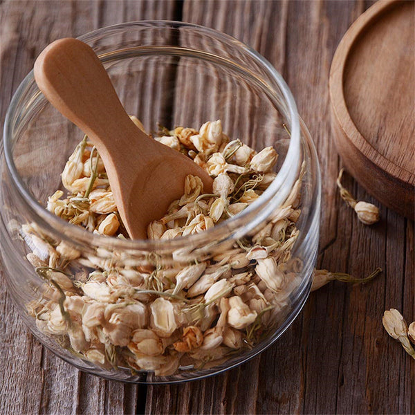 Mini Wooden Spoon Kitchen Spice Spoon Small Short Condiment Spoons Scoop