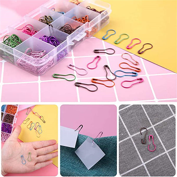 145/290PCS Knitting Accessories Weave Crochet Locking Stitch Markers Tool AUS