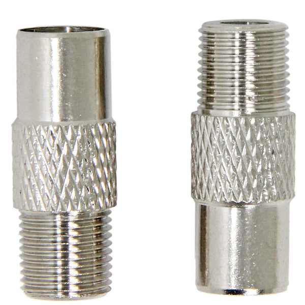 50X F-Type Female Plug to PAL Male Socket Coaxial Antenna Cable Shielded Adapter