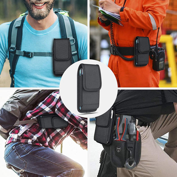 Universal Outdoor Tactical Mobile Phone Pouch Holster Case Bag Hook Holder Belt