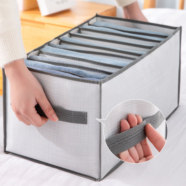 Pant Clothes Storage Box Clothes Storage Jeans Compartment Closet Clothes Drawer