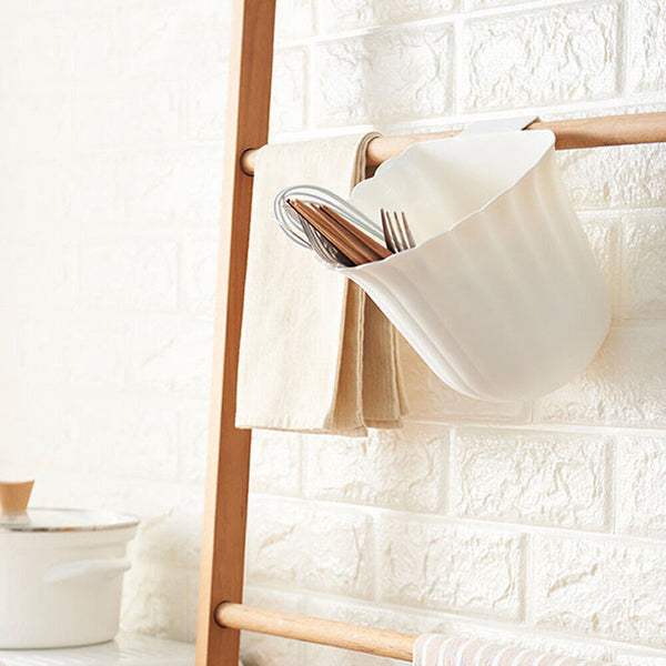 4PCS Hanging Folding Kitchen Trash Can, Mini Trash Can For Kitchen Cabinet Door - Lets Party