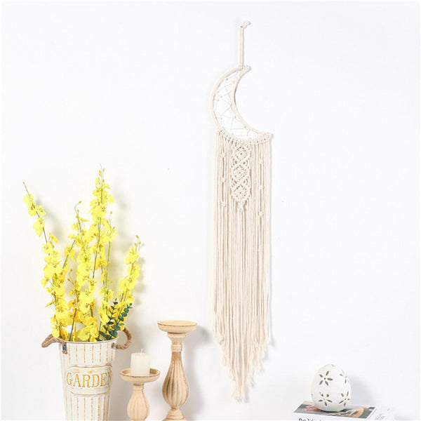 Wall Hanging Kids Room Nursery Dreamcatcher Moon Star Handmade Dream Catcher