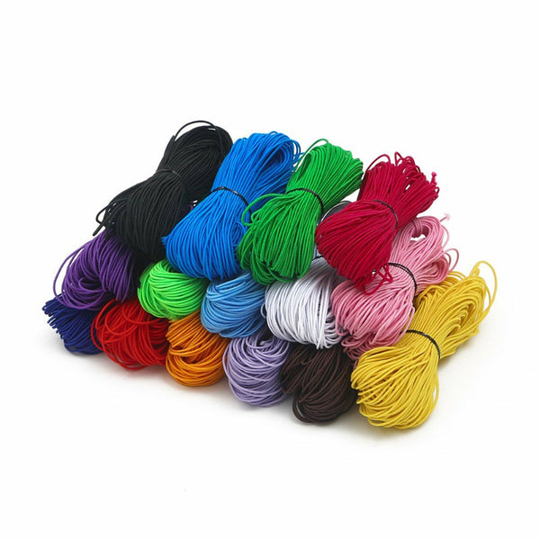 4 roll Elastic Stretch Thread colourful String Cord Bead Necklace Bracelet 0.8mm