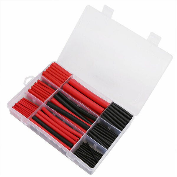 Heat Shrink Tubing Tube Assortment Wire Cable Insulation Sleeving Kit 270 pcs AU - Lets Party