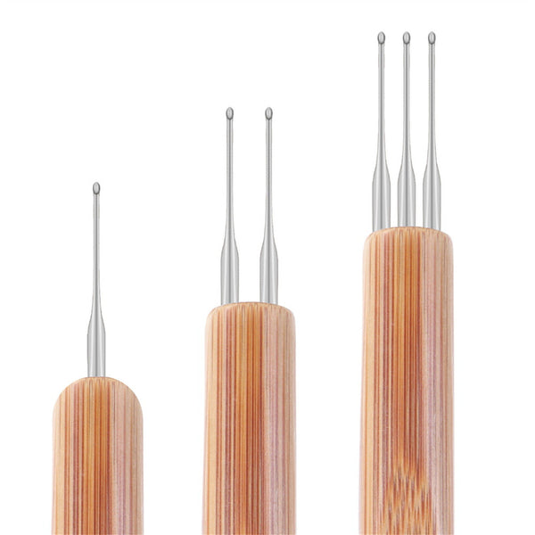 6PCS Dreadlock Crochet Needle for Dreadlocks Durable Dreadlock Crochet Hook Hair