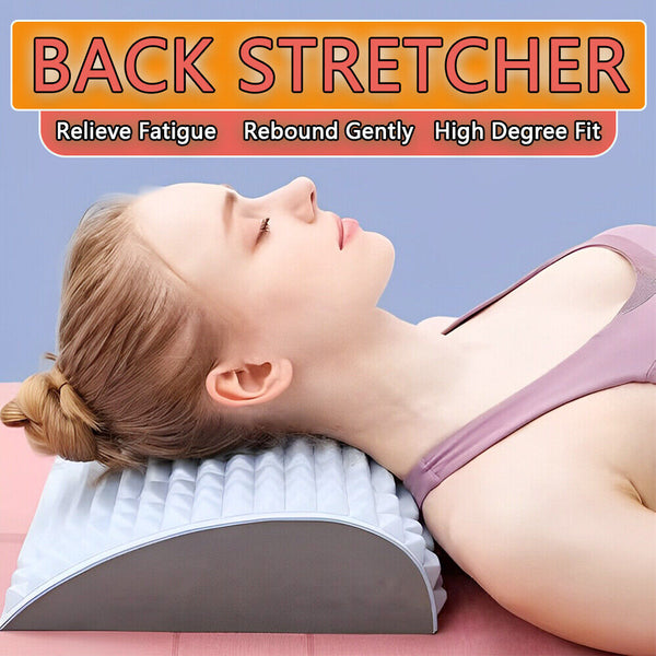 Neck Back Stretcher Refresh Pain Fatigue Relief Acupoint Stimulation Massage Hot
