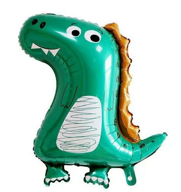 5pcs Dinosaur Helium Foil Balloon Set Party Supplies Birthday Decoration