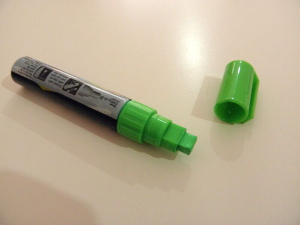 6x 10mm Liquid Chalk Marker For LED Writing Board Glass Window Fluorescent Pen - Lets Party