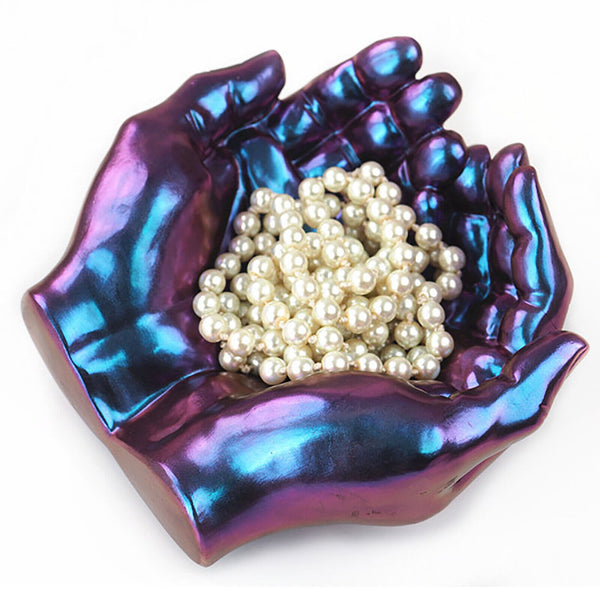 Hand Shape Silicone Ashtray Resin Mold Holder Tray Mould Casting Epoxy Crafts AU