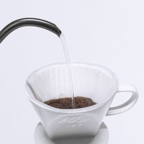 UP 300X Unbleached Coffee Filter Paper Drip Pour Over Perfect Cup Natural Wooden - Lets Party