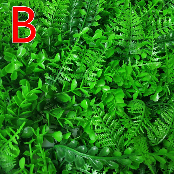 Artificial Plant Wall Grass Panels Hedge Vertical Garden Ivy Walls Mat Fence
