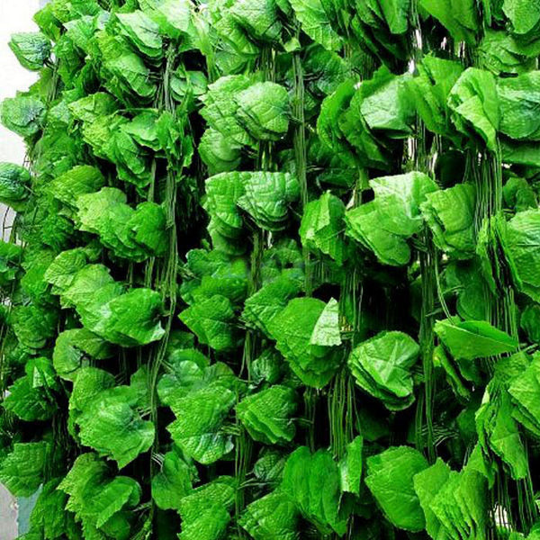 UP 60X Artificial Ivy Vine Fake Foliage Hanging Leaf Garland Plant Party Decor