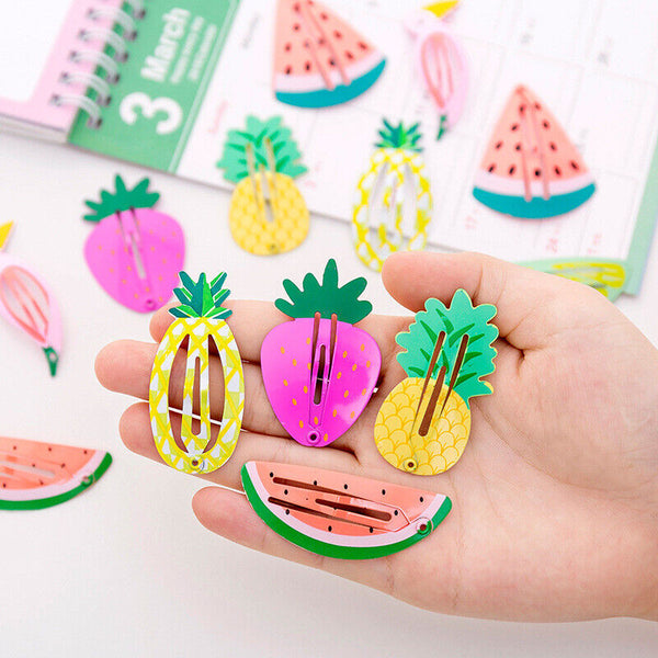 12pcs Girls Hair Clips Hairpin Kids Cute Pin Children Pretty Hairclip Child Girl - Lets Party