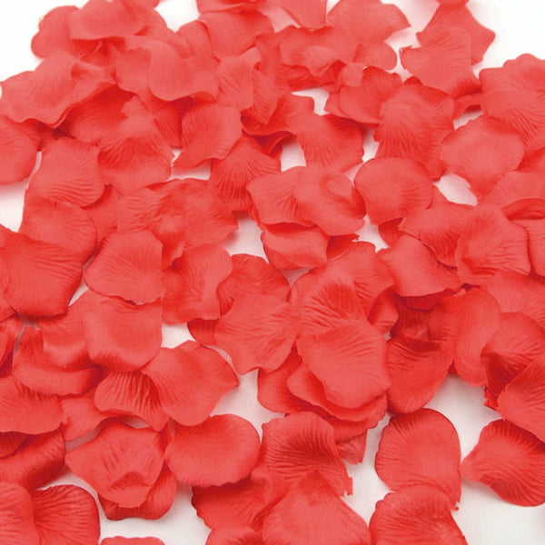 1000 Pcs Artificial Silk Petals Flowers Fake Rose Petal Wedding Flower Decoratio