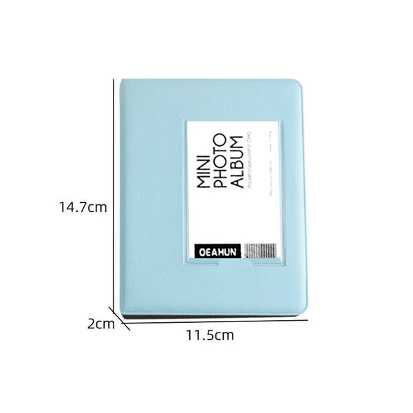 64 Slots Photo Album For FujiFilm Instax Mini Polaroid Fuji Film Camera 7 8 9 11