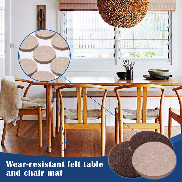 32X Chair EVA Leg Covers Floor Protectors Table Furniture Feet Cap Felt Pads New