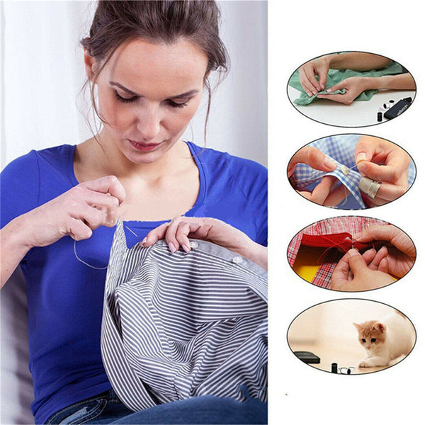 128pcs Portable Sewing Kit Home Travel Emergency Professional Sewing Set NEW