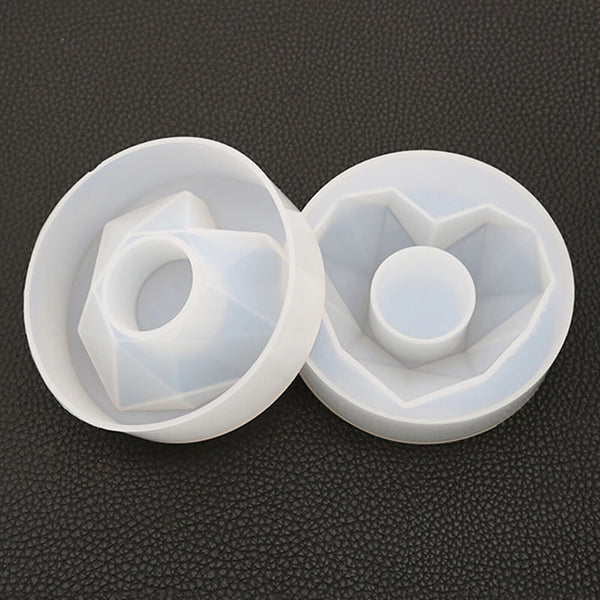 3pcs/Set Plant Flower Pot Silicone Mold Epoxy Resin Candle Holder Mould DIY Tool
