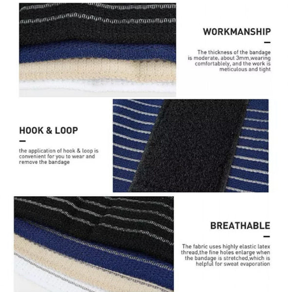 Sports Gym Bandage Wrap Compression Strap Wrist Knee Leg Ankle Elbow Band 180CM