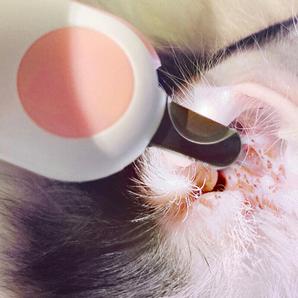 Pet Cat Dog Nail Toe Claw Clippers Scissors Trimmer Grooming Tool With LED Light