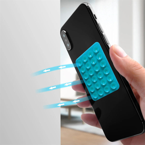 1/2 Silicone Suction Pad ForMobile Phone Fixture Suction Cup Silicone Phone Hold