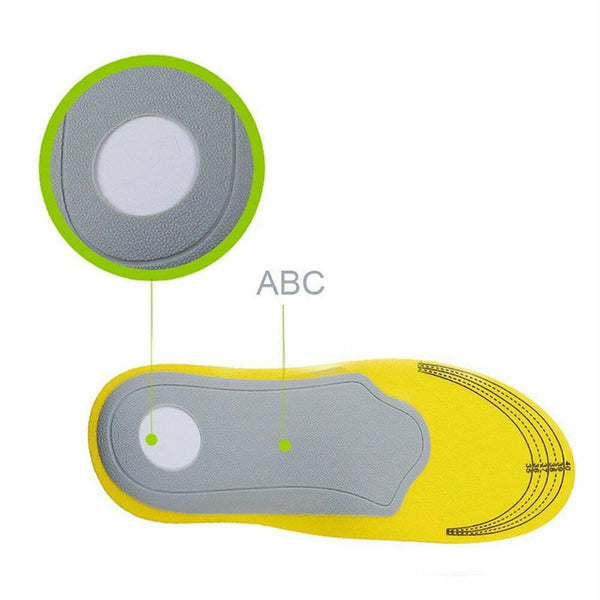 Orthotic Shoe Insoles Arch Support Pain Relief Orthopedic Inner Sole Men/Women