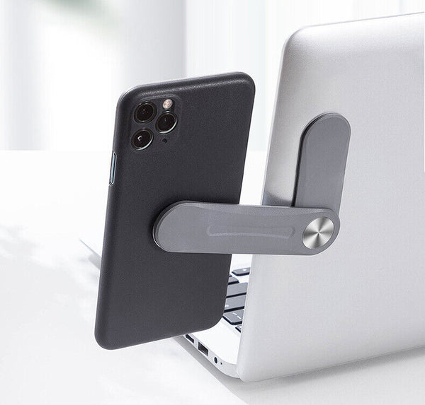 NEW Magnetic Adjustable Phone Computer Holder Laptop Side Mount Clip Bracket AU