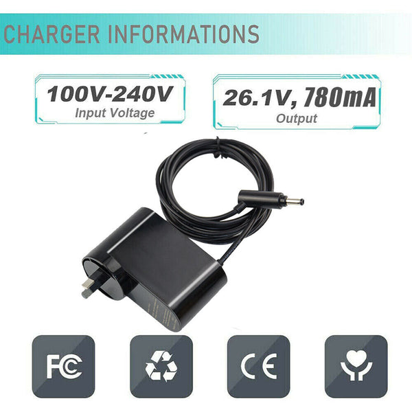 For Dyson V10 V11 V6 V7 V8 Battery Charger Animal Absolute Power Adapter Cable - Lets Party