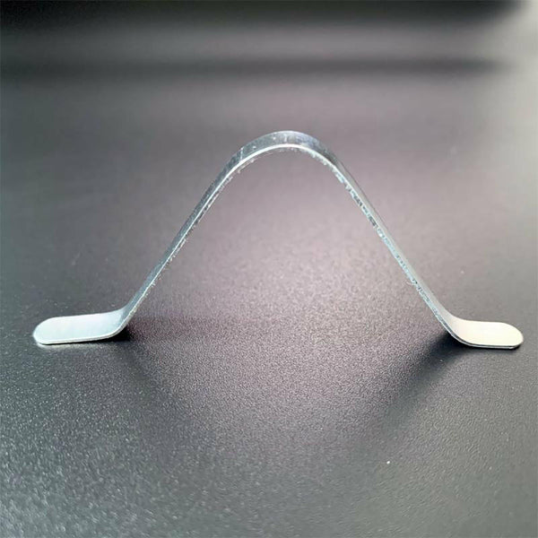 Nose Bridge Strip Aluminum Wire 90MM Adhesive Metal for Face Mask Making