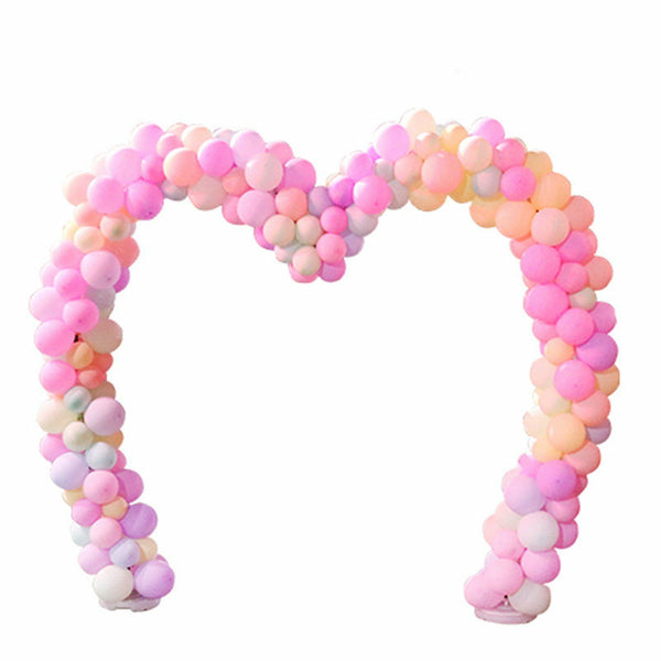 2.3x2.2M Love Heart Arch Stand Balloons Column Party Stage Wedding Aisle Decor