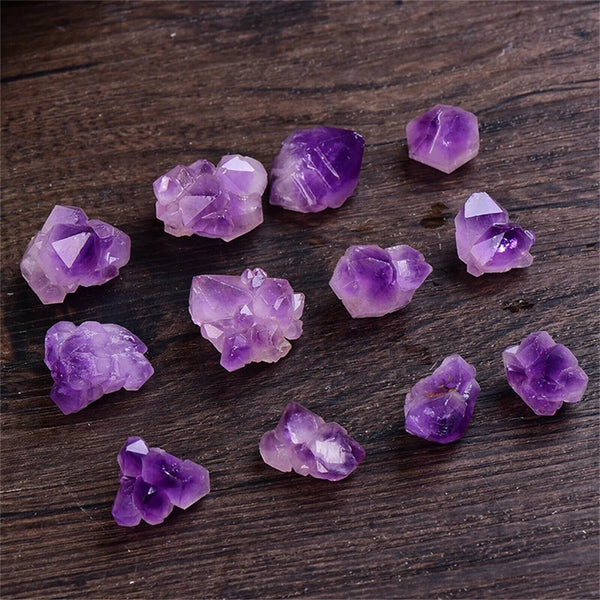 UP 1000G Natural Amethyst Raw Quartz Healing Reiki Stone Gemstone Home Decor AU