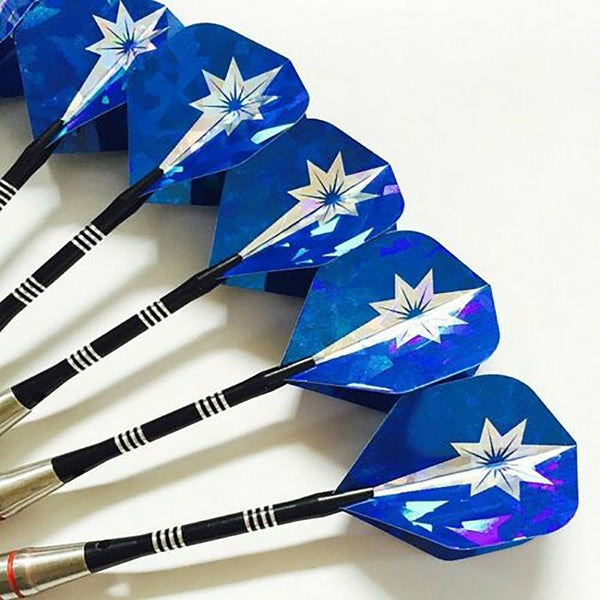 3PCS/Set 24g Professional Stainless Steel Tip Darts Aluminum Barrel 163mm Blue