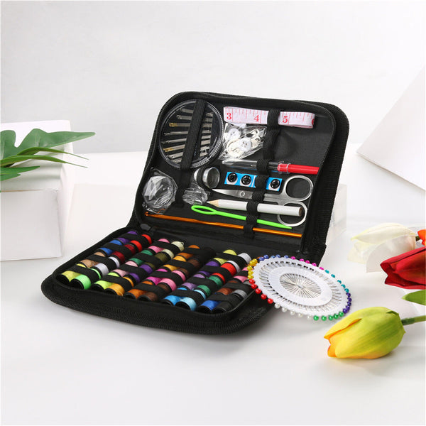 128pcs Portable Sewing Kit Home Travel Emergency Professional Sewing Set NEW