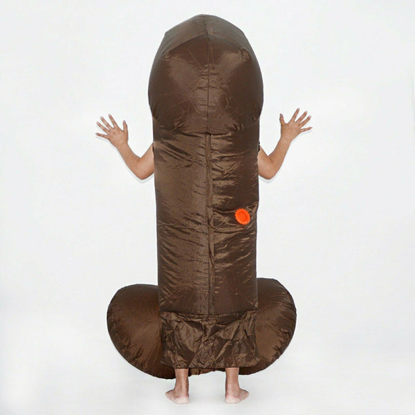 Adult Inflatable Penis Costume Willy Hen Fancy Dress Stag Night Outfit Decor Fun - Lets Party