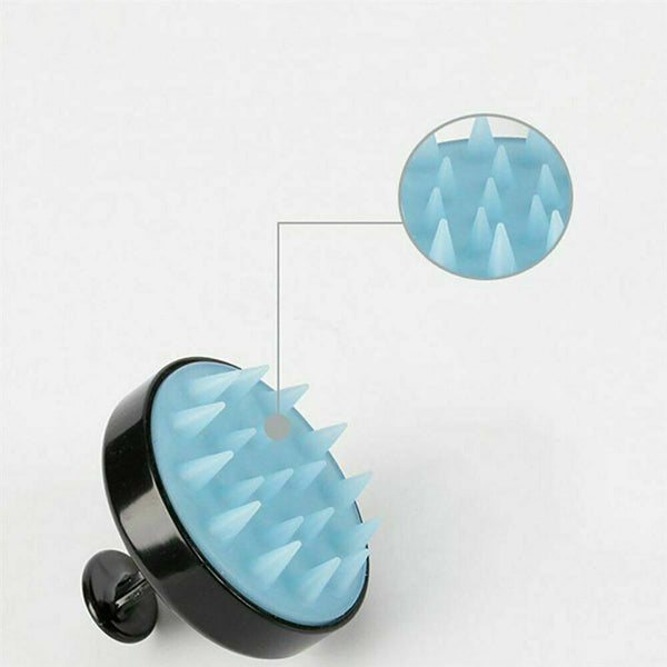 Shampoo Scalp Head Shower Massage Massager Cleaning Scrub Hair Brush Comb - Lets Party