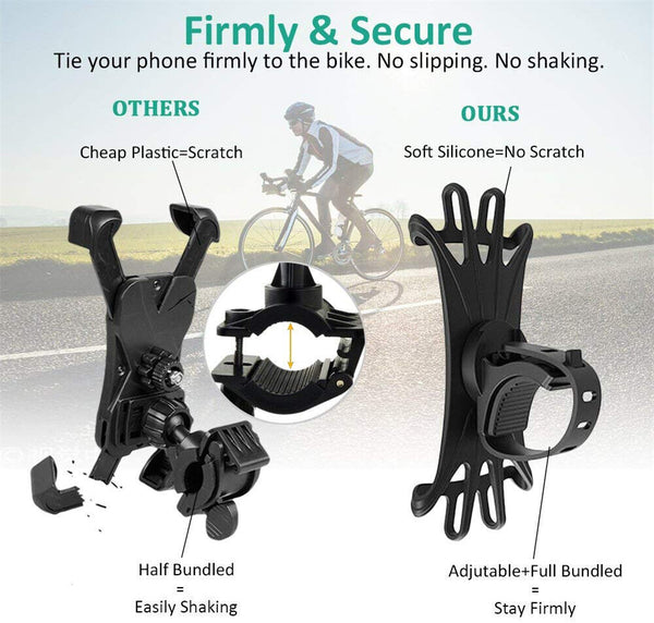 Universal Motorcycle Bike Mount Phone Holder Cradle fit for iPhone Galaxy GPS AU