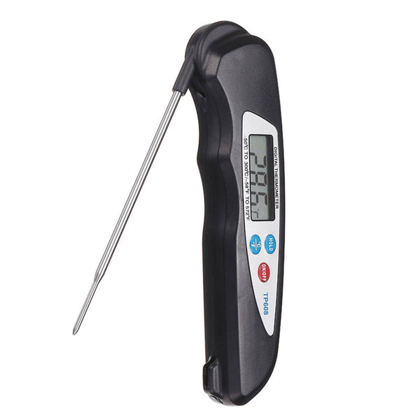 2pcs Foldable Digital Thermometer Probe Temperature Kitchen Cooking Food BBQ Mea