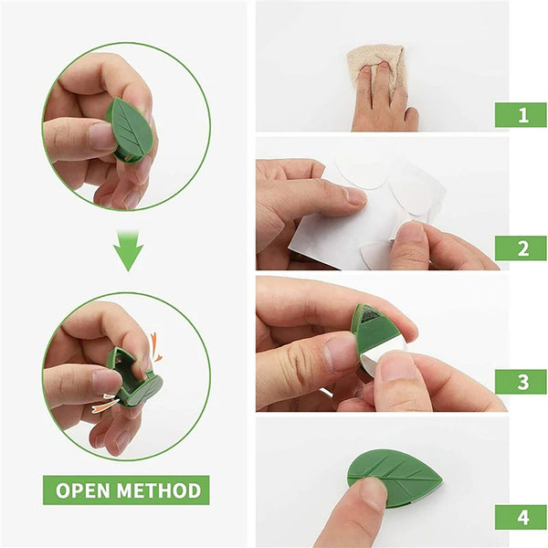 Invisible Vine Plant Clips Rattan Plant Climbing Wall Clip Wall Vine Fix Fixture