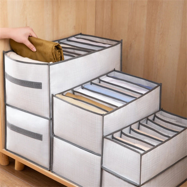 Pant Clothes Storage Box Clothes Storage Jeans Compartment Closet Clothes Drawer