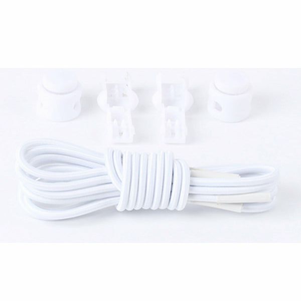 No Tie Shoe Laces Elastic Lock Lace System Lock Sports Shoelaces Runners Trainer - Lets Party