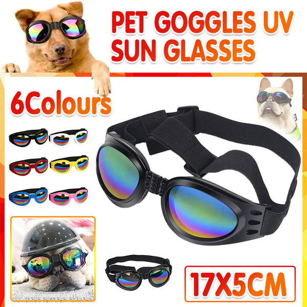 Protection Small Doggles Dog Sunglasses Pet Goggles UV Sun Glasses Eye Wear AU